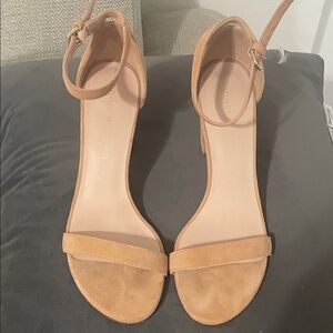 Tan Strappy Sandals